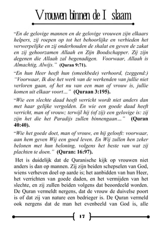 Vrouwen Binnen De Islaam