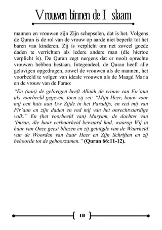 Vrouwen Binnen De Islaam