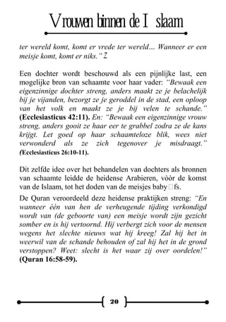 Vrouwen Binnen De Islaam