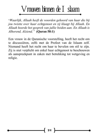 Vrouwen Binnen De Islaam