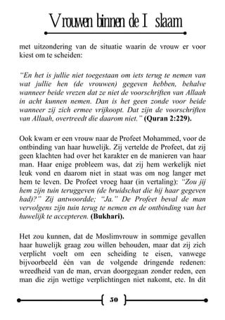 Vrouwen Binnen De Islaam