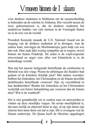 Vrouwen Binnen De Islaam