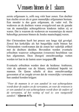 Vrouwen Binnen De Islaam