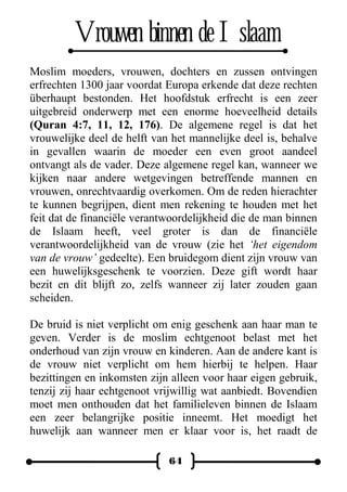 Vrouwen Binnen De Islaam