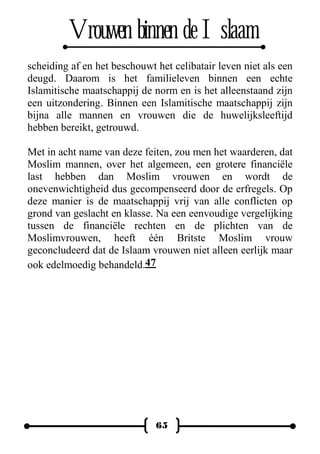 Vrouwen Binnen De Islaam