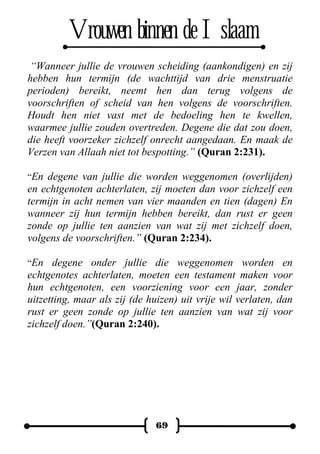 Vrouwen Binnen De Islaam