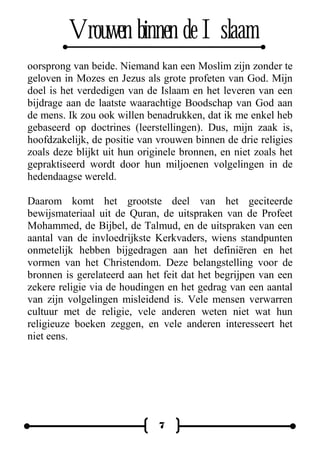 Vrouwen Binnen De Islaam