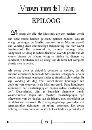 Vrouwen Binnen De Islaam