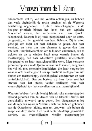 Vrouwen Binnen De Islaam