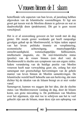 Vrouwen Binnen De Islaam