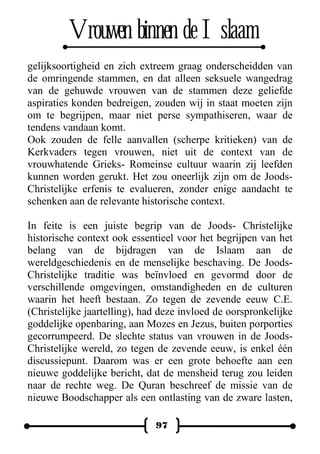 Vrouwen Binnen De Islaam