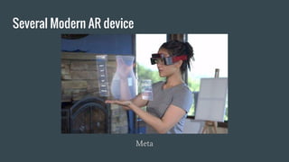 Several Modern AR device
Cast AR
 
