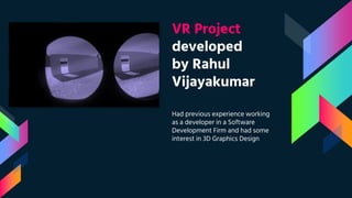 Vr Project Development Risks Collaborative Agile Development in Virtual Reality by Talal Shaikh | PDF