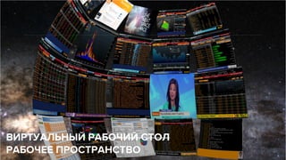 ВИРТУАЛЬНЫЙ РАБОЧИЙ СТОЛ
РАБОЧЕЕ ПРОСТРАНСТВО
 