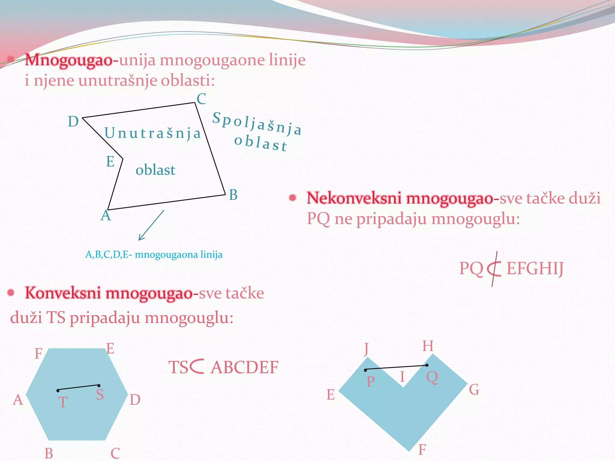 Dijagonalno Vrste mnogougla | PPTX