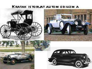 Kratak is torij au tom ob ilizm a
               at
 