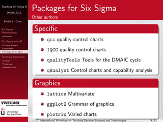 Teaching Six Sigma Quality with R | PDF