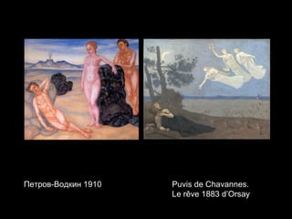 Петров-Водкин 1910    Puvis de Chavannes.    Le rêve  1883  d’Orsay 