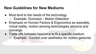 Virtual Reality Usability Guidelines | PDF