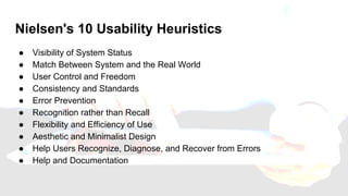 Virtual Reality Usability Guidelines | PDF