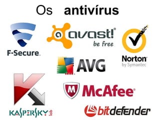 Os antivírus
 