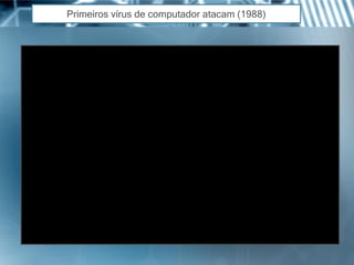 Primeiros vírus de computador atacam (1988)  