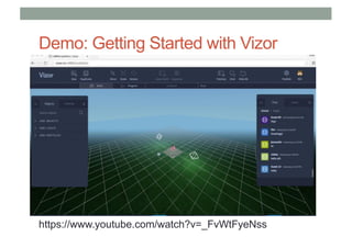 Demo: Getting Started with Vizor
https://www.youtube.com/watch?v=_FvWtFyeNss
 