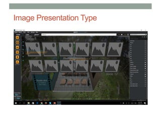 Image Presentation Type
 