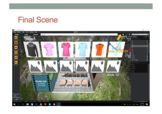 Final Scene
Save, Publish
 