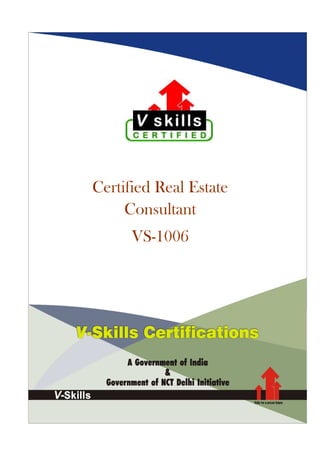 Certified Real Estate
Consultant
VS-1006
 