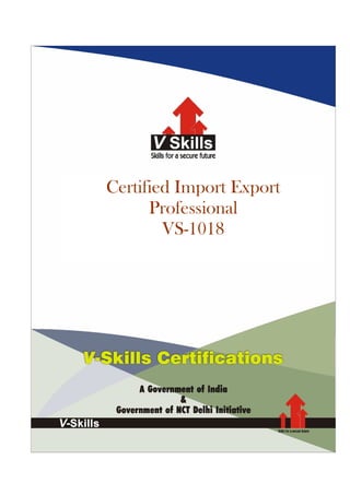 Certified Import Export
Professional
VS-1018
 