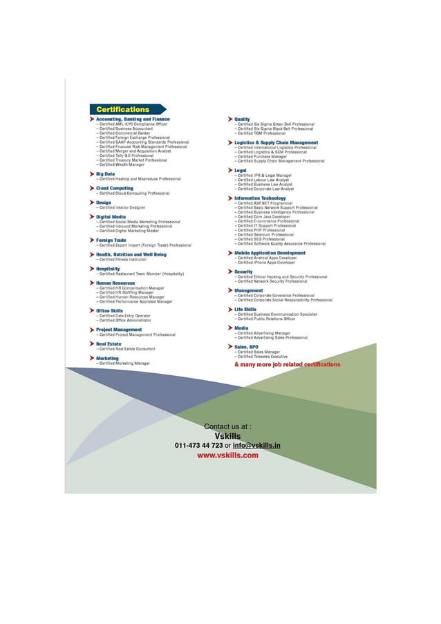 Business Intelligence Certification PDF