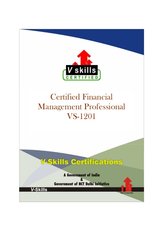 Financial Management Certification Financial Management Certification