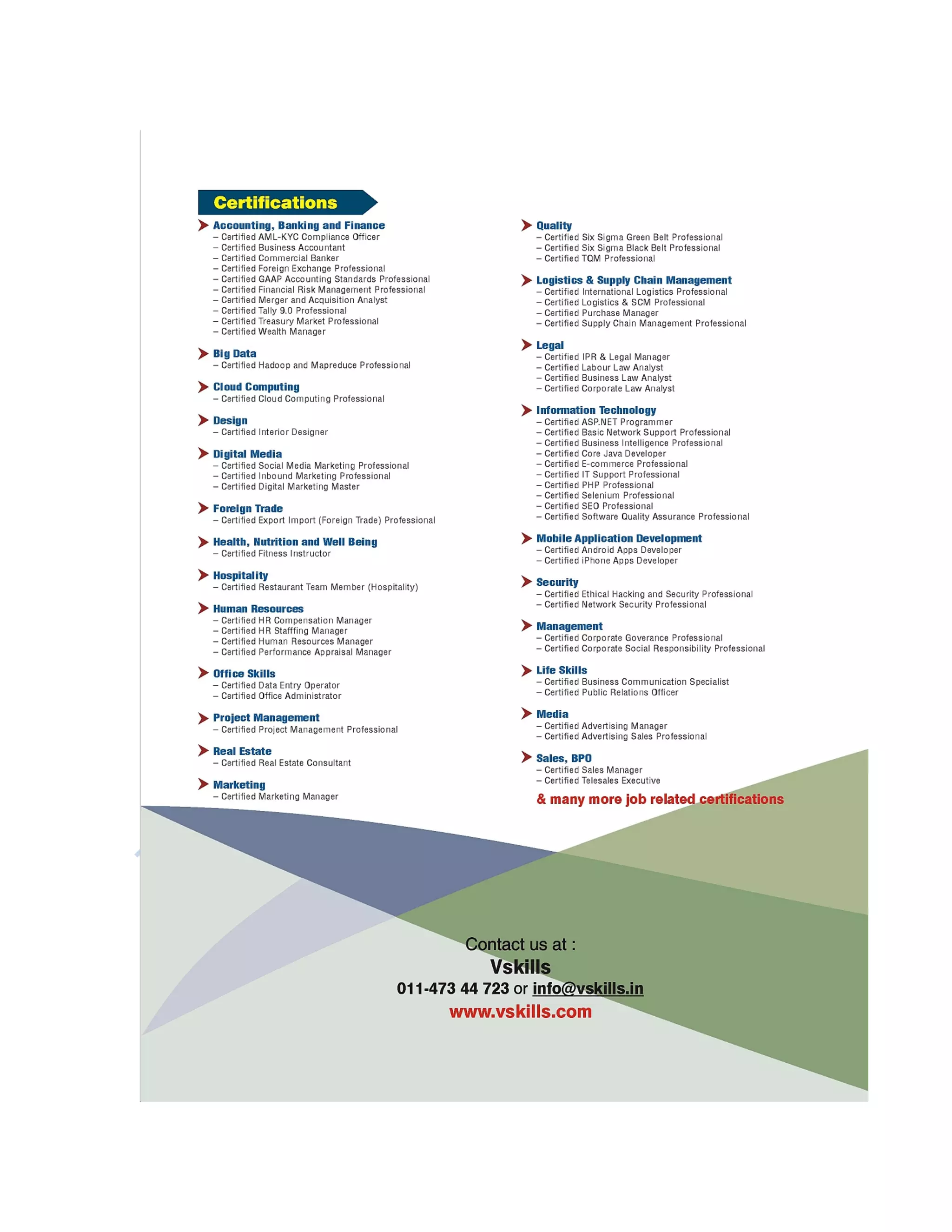 certificate in agile project management sample material