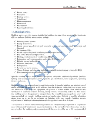 vskills facility management expert sample material | PDF