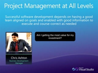 Am I getting the most value for my
           investment?
 