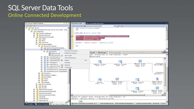 SQL Server Development Tools & Processes Using Visual Studio 2010 | PPT