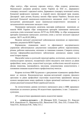 Положення про внутрішню систему забезпечення якості освіти