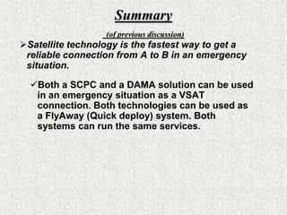 Improved look angle to ground receivers in higher latitudes