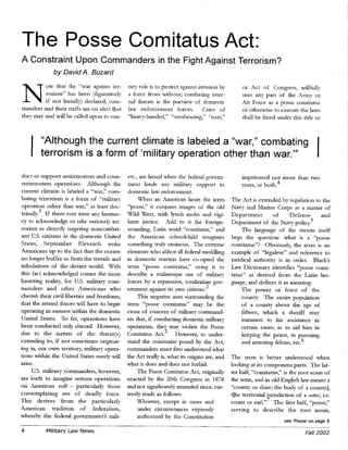 VSB Military Law News Fall 2002