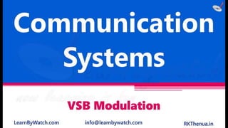 Vsb modulation