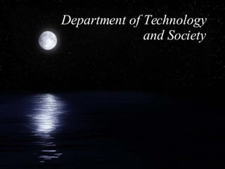 Department of Technology and Society 