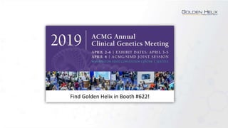 ACMG-Based Variant Classification with VSClinical | PPTX