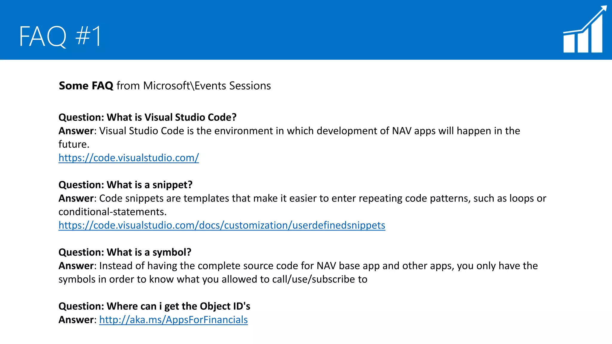 Vs Code “AL Extensions” on Marketplace
https://robertostefanettinavblog.com/2017/08/31/vs-code-al-extensions-part-i/
There are some extensions that can be used in VS Code and are usefull for development with AL,
I have listed and inserted a brief description, since they are constantly evolving,
These extensions are currently available:
– AL Language (By Microsoft)
– AL Formatter (By Rasmus Aaen)
– AL Runner (By Tobias Fenster)
– NAV Skills AL Clean Code (by Mark Brummel)
– Dynamics NAV/AL (By Zodiacfireworks)
– Dynamics NAV SCM (by Cloud Ready Software)
– NAV Snippets (By Naresh)
 