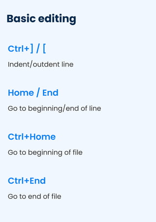 VS Code Shortcuts Cheat Sheet (Windows & Mac) | PDF