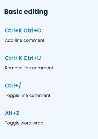 VS Code Shortcuts Cheat Sheet (Windows & Mac) | PDF