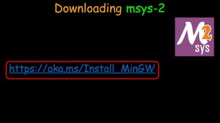VS Code installation process for Computer science students | PPTX