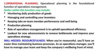Comprehensive Guide to Production and Operations Management with ...
