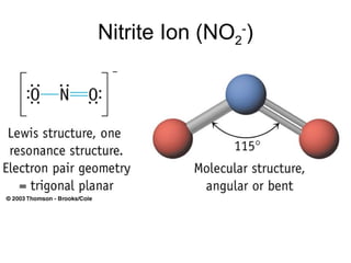 Nitrite Ion (NO 2 - ) 