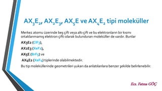 Ax5e Example Vsepr (Valance Shell Electron Pair Repulsion) | PPTX